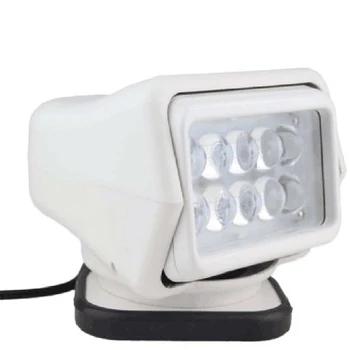 360 Degree Remote Control 7Inch LED Searchlight 50W Rotate Spotlight Light for Truck Off Road SUV Boat Marine Driving Light Whit
360 Degree Remote Control 7Inch LED Searchlight 50W Rotate Spotlight Light for Truck Off Road SUV Boat Marine Driving Light Whit