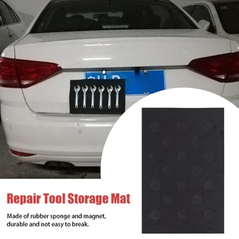Home Repair Tool Storage Mat Rubber Sponge Car Accessories Non Slip Compact For Workshop Garage Practical Flexible Magnetic
Home Repair Tool Storage Mat Rubber Sponge Car Accessories Non Slip Compact For Workshop Garage Practical Flexible Magnetic