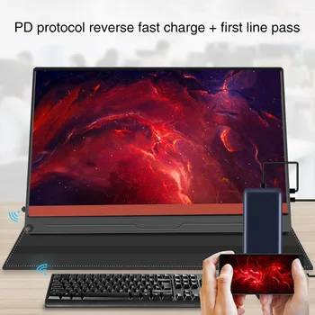 13.3 Inch 1080p Portable Monitor Type C Computer Accessories For Laptop Multifunctional USB Ultra Thin Mini HD Screen Display
13.3 Inch 1080p Portable Monitor Type C Computer Accessories For Laptop Multifunctional USB Ultra Thin Mini HD Screen Display