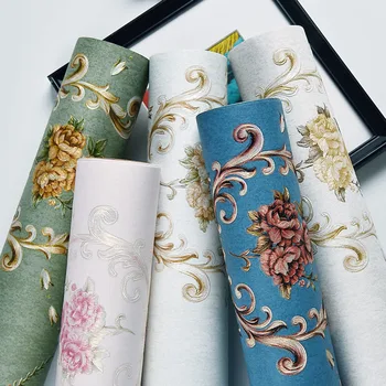 53*300cm/Roll Home Decor Textured Damask Embossed Self Wall Sticker Adhesive Moisture Resistant Baroque Kitchen Room Decoration
53*300cm/Roll Home Decor Textured Damask Embossed Self Wall Sticker Adhesive Moisture Resistant Baroque Kitchen Room Decoration