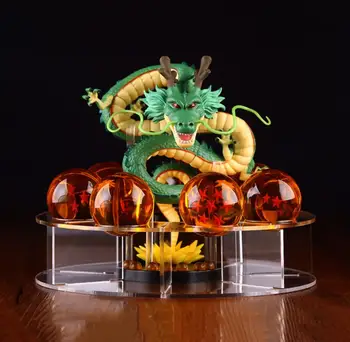 Dragon Ball Z Action Figure Shenlong Figurine Toy 16cm + 7pc Esferas Del Dragon Crystall Balls + Shelf Figure DBZ Resine Toys 
Dragon Ball Z Action Figure Shenlong Figurine Toy 16cm + 7pc Esferas Del Dragon Crystall Balls + Shelf Figure DBZ Resine Toys
