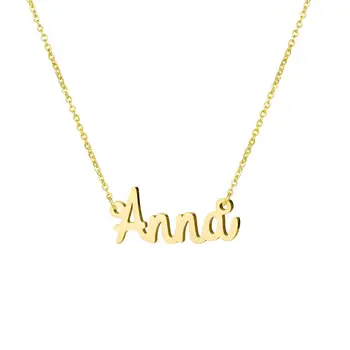 Gold Color English Letter Necklace Stainless Steel Customized Name Necklaces Personalized Name Pendant Necklaces Birthday Gift
Gold Color English Letter Necklace Stainless Steel Customized Name Necklaces Personalized Name Pendant Necklaces Birthday Gift