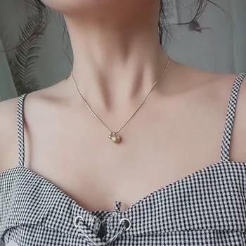 Dull Solid Gold Pellets round Beads Chain Simple Double Ball Necklace Pendant Ornament
Dull Solid Gold Pellets round Beads Chain Simple Double Ball Necklace Pendant Ornament