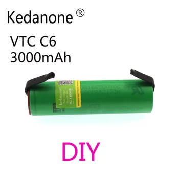 VTC6 18650 3000mAh Battery 3.7V 30A High Discharge 18650 Rechargeable Batteries for US18650VTC6 Flashlight Tools Battery 
VTC6 18650 3000mAh Battery 3.7V 30A High Discharge 18650 Rechargeable Batteries for US18650VTC6 Flashlight Tools Battery