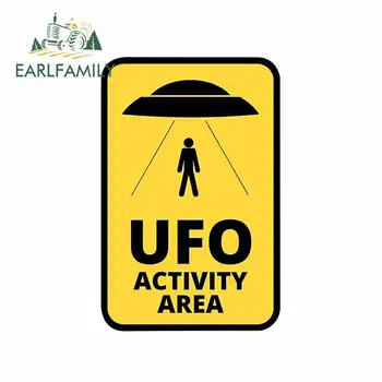 EARLFAMILY 13cm x 8.6cm Car Sticker Funny Warning Sign Danger Alien UFO Activity Area Sticker Self Adhesive Graphic
EARLFAMILY 13cm x 8.6cm Car Sticker Funny Warning Sign Danger Alien UFO Activity Area Sticker Self Adhesive Graphic