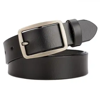 Best selling classic retro pin buckle ladies belt leather trend fashion casual pure leather belt slim student thin belt 90-110cm 
Best selling classic retro pin buckle ladies belt leather trend fashion casual pure leather belt slim student thin belt 90-110cm
