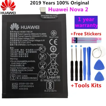 100% Original Hua Wei Replacement Phone Battery HB366179ECW for Huawei Nova 2 CAZ-AL10 CAZ-TL00 2950mAh+Free Tools
100% Original Hua Wei Replacement Phone Battery HB366179ECW for Huawei Nova 2 CAZ-AL10 CAZ-TL00 2950mAh+Free Tools