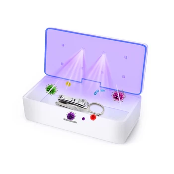 UV Sterilizer Box For Beauty Tools Smartphone Kills 99.9% of Germs AntiBacteria with 8 LEDs 59S S2 Light Sanitizer
UV Sterilizer Box For Beauty Tools Smartphone Kills 99.9% of Germs AntiBacteria with 8 LEDs 59S S2 Light Sanitizer