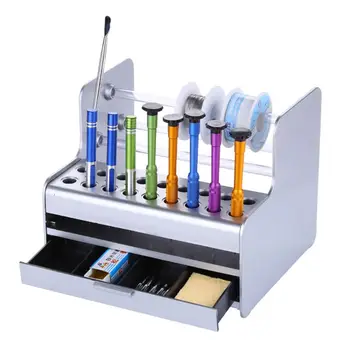 Multifunctional Mobile Phone Repair Tool Box Alloy Screwdriver Storage Case Tool storage multi-function desktop finishing
Multifunctional Mobile Phone Repair Tool Box Alloy Screwdriver Storage Case Tool storage multi-function desktop finishing