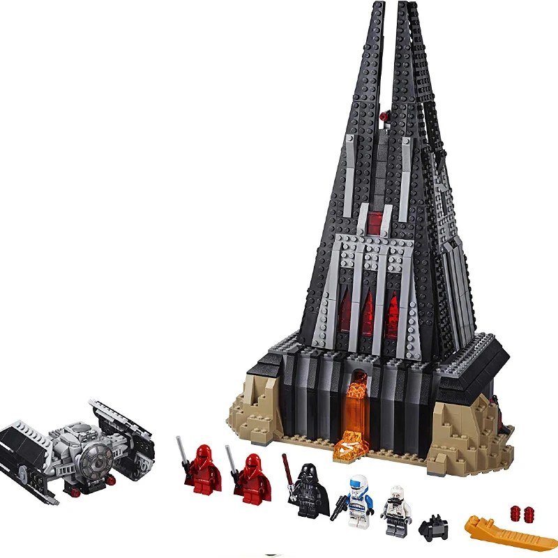 In stock 05152 Star Series Wars Darth Vader's Castle legoinglys Star Wars 75251 Buliding Blocks 1187pcs Toys Gift DIY Bricks
In stock 05152 Star Series Wars Darth Vader's Castle legoinglys Star Wars 75251 Buliding Blocks 1187pcs Toys Gift DIY Bricks