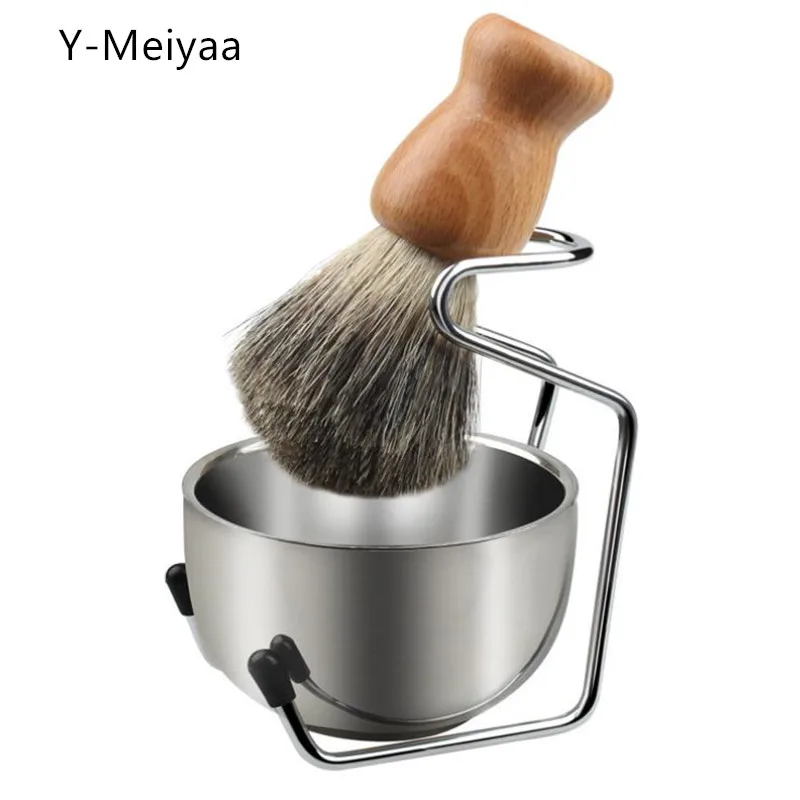 1 Set Men Beard Brush Set Stainless Steel Bowl Stand Shaving Brush Mustache Shaving Facial Cleansing Tool Professional 20
1 Set Men Beard Brush Set Stainless Steel Bowl Stand Shaving Brush Mustache Shaving Facial Cleansing Tool Professional 20