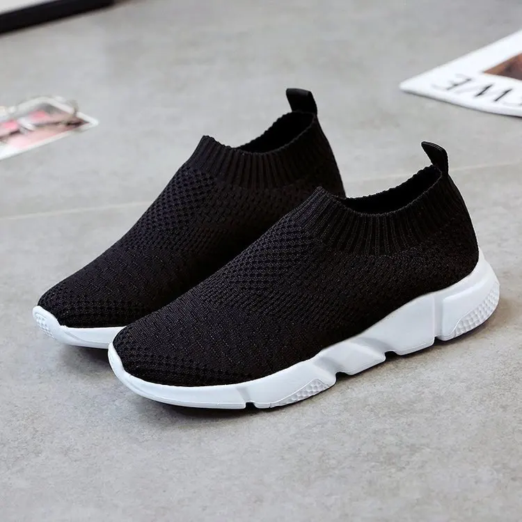 Air Mesh Vulcanized Chaussures Femme Spring Summer Sneaker Knitted Mesh Vulcanized Shoes Women Flats
Air Mesh Vulcanized Chaussures Femme Spring Summer Sneaker Knitted Mesh Vulcanized Shoes Women Flats