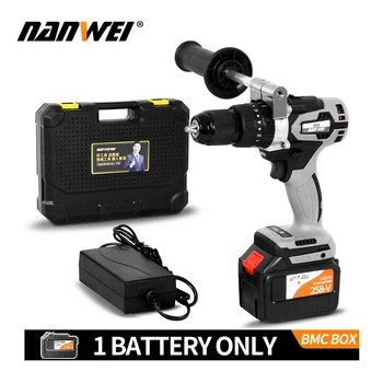Electric Cordless Screwdriver Impact Drill 3/8" Driver Li-Ion Batteries Rechargeable DIY Hand Power Tools
Electric Cordless Screwdriver Impact Drill 3/8" Driver Li-Ion Batteries Rechargeable DIY Hand Power Tools