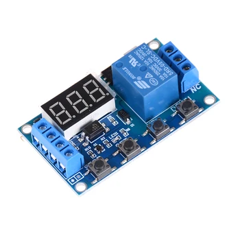 1pcs LED Display Time Delay Relay Module Board DC Control Programmable Timer Switch Trigger PLC Automation Car Buzzer Digital
1pcs LED Display Time Delay Relay Module Board DC Control Programmable Timer Switch Trigger PLC Automation Car Buzzer Digital