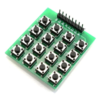 8Pin 4x4 Matrix Keyboard Module 16 Button Keypad Breadboard MCU for Arduino Support Dropshipping
8Pin 4x4 Matrix Keyboard Module 16 Button Keypad Breadboard MCU for Arduino Support Dropshipping