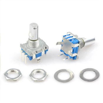 5PCS Half axis rotary encoder, handle length 15mm code switch/ EC11 / digital potentiometer with switch 5Pin
5PCS Half axis rotary encoder, handle length 15mm code switch/ EC11 / digital potentiometer with switch 5Pin