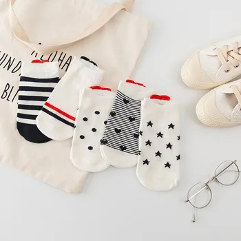 Back Heart Stripe Dot Invisible Short Women Summer Comfortable Cotton Girl Women Boat Socks Ankle Low Female 1pair
Back Heart Stripe Dot Invisible Short Women Summer Comfortable Cotton Girl Women Boat Socks Ankle Low Female 1pair