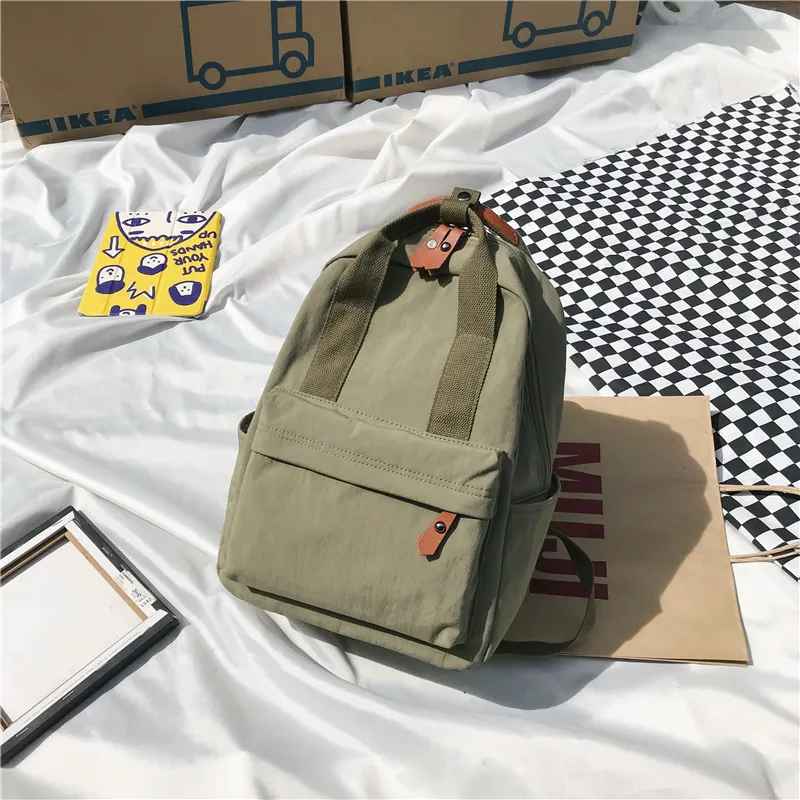 2019 new JIULIN solid color Korean version of middle school students multi-function waterproof nylon backpack
2019 new JIULIN solid color Korean version of middle school students multi-function waterproof nylon backpack