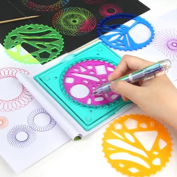 Spirograph Kids Painting Craft Drawing Toys Multi-function with Scraping Paper Art Game Creative Set Educational Toys Gift
Spirograph Kids Painting Craft Drawing Toys Multi-function with Scraping Paper Art Game Creative Set Educational Toys Gift
