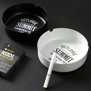 Black Metal pocket ashtray smoke holders windproof cigar ash tray for Home Office restaurant Storage case cinzeiro asbak
Black Metal pocket ashtray smoke holders windproof cigar ash tray for Home Office restaurant Storage case cinzeiro asbak