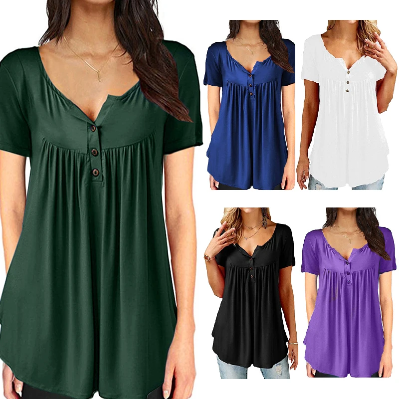 Comfortable Female T-shirt For Women Plus Size Tshirt Fashion Women's T-shirts V-Neck Casual Tops Deep V Woman Clothing Big Size
Comfortable Female T-shirt For Women Plus Size Tshirt Fashion Women's T-shirts V-Neck Casual Tops Deep V Woman Clothing Big Size