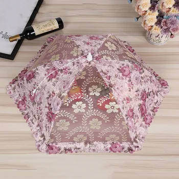Table Food Cover Dish Cover Dust Cover Folding Hexagonal Steel Wire Meal Cover Pattern 
Table Food Cover Dish Cover Dust Cover Folding Hexagonal Steel Wire Meal Cover Pattern
