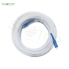 300M Indoor Drop Cable SC LC FC ST Simplex FTTH Drop Patch Cable Singlemode 2 Steel 1 Core FTTH Fiber Optic Jumper Cable
300M Indoor Drop Cable SC LC FC ST Simplex FTTH Drop Patch Cable Singlemode 2 Steel 1 Core FTTH Fiber Optic Jumper Cable
