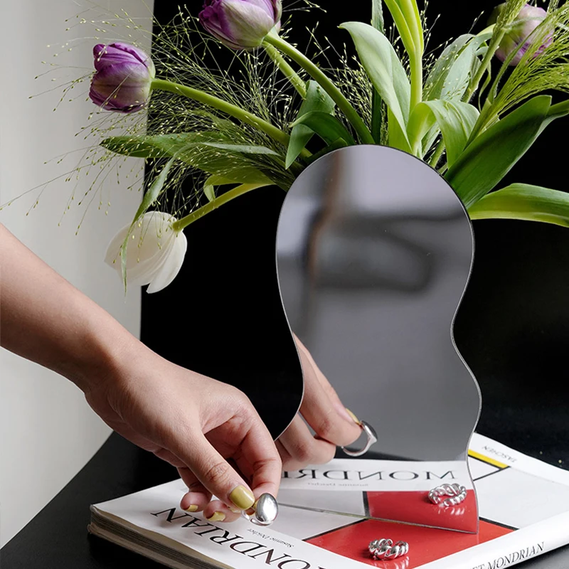 Home Decoration Mirror Vase Flower Pot Living Room Acrylic Vase Nordic Modern Creative Desktop Ornaments Vase Flower Arrangement
Home Decoration Mirror Vase Flower Pot Living Room Acrylic Vase Nordic Modern Creative Desktop Ornaments Vase Flower Arrangement