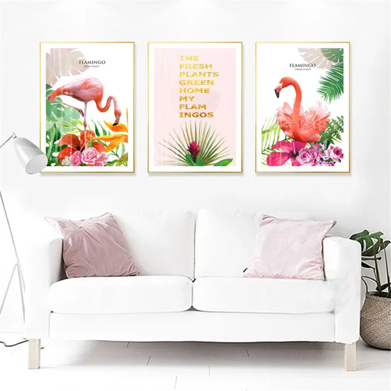Amazon Cross Border Foreign Trade Hot Selling Northern European-Style Flamingo "Plant Cool Home Paintings Decorative Painting JA
Amazon Cross Border Foreign Trade Hot Selling Northern European-Style Flamingo "Plant Cool Home Paintings Decorative Painting JA