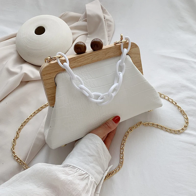 Stone Pattern PU Leather Clip bag For Women 2020 Small Acrylic Chain Shoulder Bags Lady Shell Crossbody Bags Fashion Handbags
Stone Pattern PU Leather Clip bag For Women 2020 Small Acrylic Chain Shoulder Bags Lady Shell Crossbody Bags Fashion Handbags