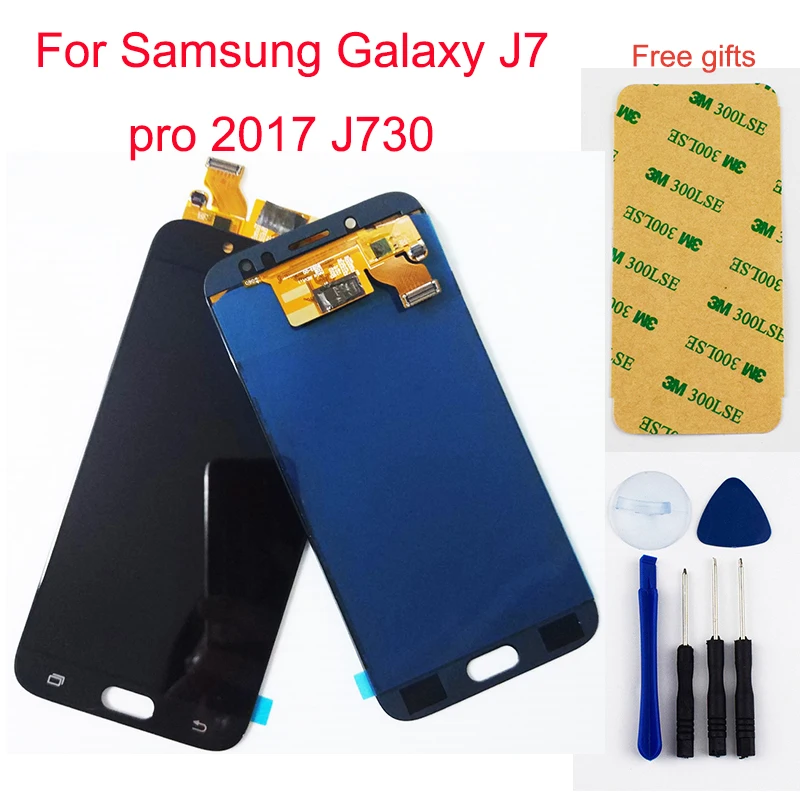 Amoled/TFT LCD Display Panel + Touch Screen Digitizer Sensor Assembly For Samsung Galaxy J7 pro 2017 J730 LCD J730F LCD Display
Amoled/TFT LCD Display Panel + Touch Screen Digitizer Sensor Assembly For Samsung Galaxy J7 pro 2017 J730 LCD J730F LCD Display