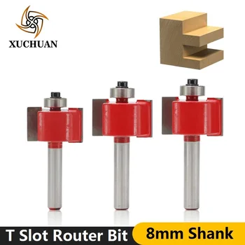 T-Slot Router Bit Edging Router Bit 8mm Shank Bearing Guides End Mill Tungsten Carbide Mill Cutter Engraving Bit Wood End Mills
T-Slot Router Bit Edging Router Bit 8mm Shank Bearing Guides End Mill Tungsten Carbide Mill Cutter Engraving Bit Wood End Mills