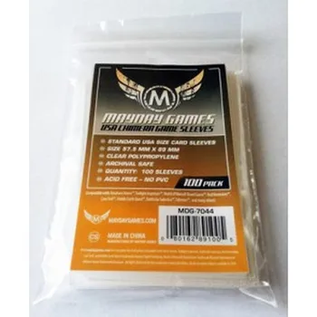 5 Packs/lot Mayday Card Sleeve for 57.5*89mm Card Game Protector 100 Sleeves/Pack Board Game Sleeve 7044 
5 Packs/lot Mayday Card Sleeve for 57.5*89mm Card Game Protector 100 Sleeves/Pack Board Game Sleeve 7044