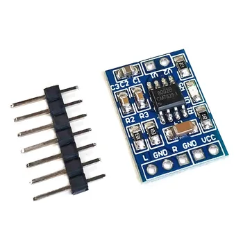 Super Mini HXJ8002 Audio Power Amplifier Board Mono Channel Voice low noise Amplifiers Module 2.0-5.5V Replace PAM8403
Super Mini HXJ8002 Audio Power Amplifier Board Mono Channel Voice low noise Amplifiers Module 2.0-5.5V Replace PAM8403