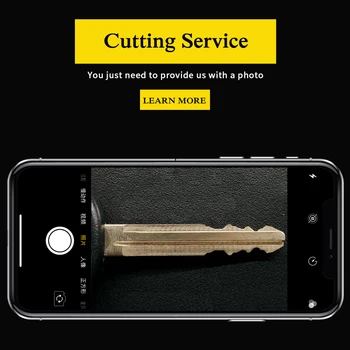 OkeyTech Car Key Blade Cutting Service CNC Cutting Copy Blank Key Please Contact Us To Provide Picture When Order
OkeyTech Car Key Blade Cutting Service CNC Cutting Copy Blank Key Please Contact Us To Provide Picture When Order