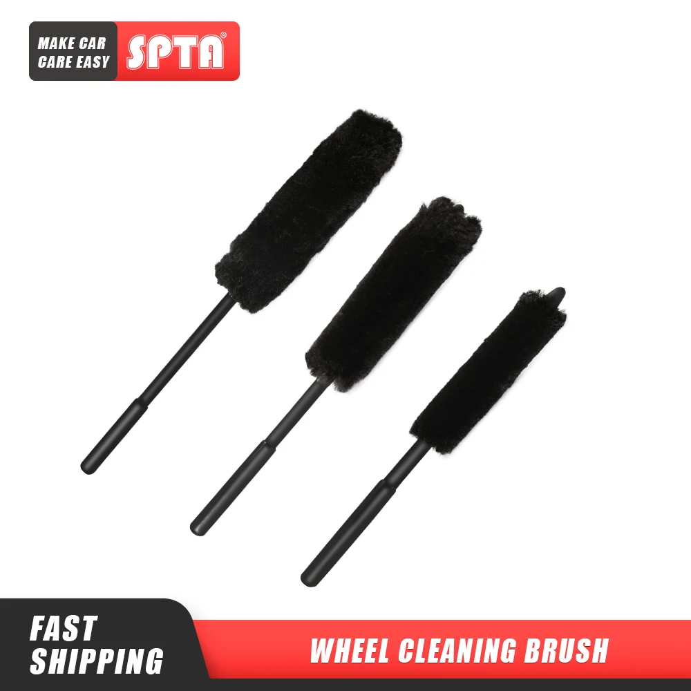 (Распродажа) щетка SPTA для чистки автомобильных колес гибкая с длинной ручкой