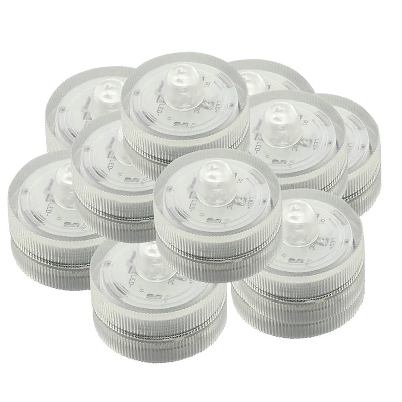 Set of 24 Submersible Waterproof Wedding Underwater Tea Light Sub LED Light for Decoration Wedding Party Bar etc.*White*
Set of 24 Submersible Waterproof Wedding Underwater Tea Light Sub LED Light for Decoration Wedding Party Bar etc.*White*
