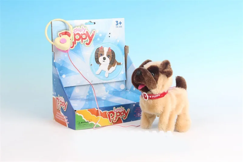Children Electric Leash Plush Toys Walk Puppy Shake Tail Will Call Dog Toy Speak Robot Dog
Children Electric Leash Plush Toys Walk Puppy Shake Tail Will Call Dog Toy Speak Robot Dog