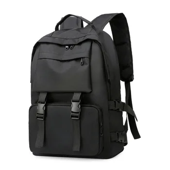Unisex Waterproof Nylon Backpack Black Color Teenage School Backpack Bag 15.6 Inch Laptop Travel Backpack Men And Women Bagpack
Unisex Waterproof Nylon Backpack Black Color Teenage School Backpack Bag 15.6 Inch Laptop Travel Backpack Men And Women Bagpack
