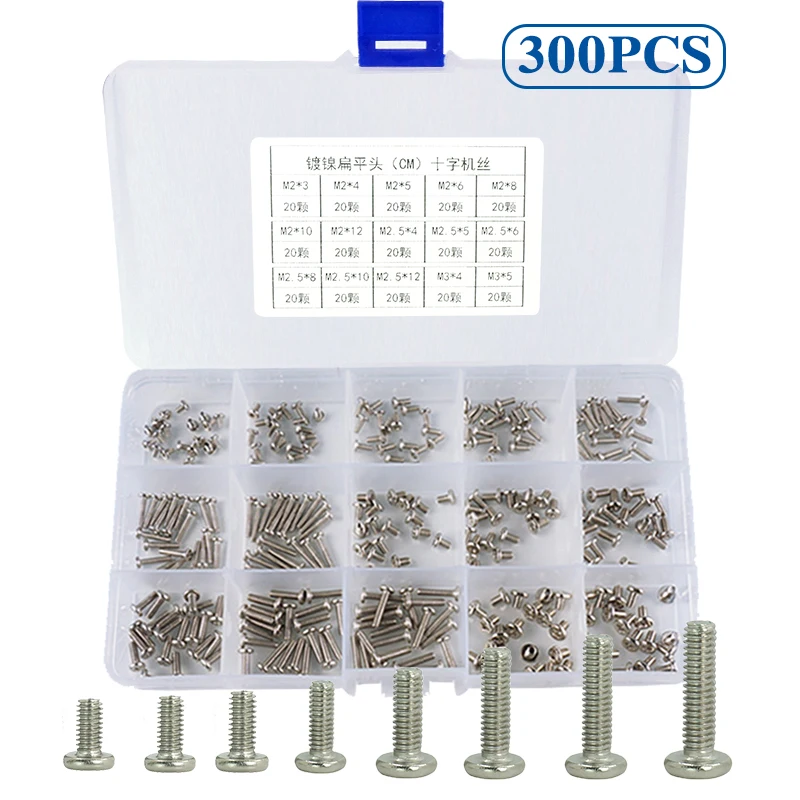 luchang Laptop Notebook Nickel Screws Set Computer Electronic Digital Mini Mechanical Assortment Repair Kit Hardware
luchang Laptop Notebook Nickel Screws Set Computer Electronic Digital Mini Mechanical Assortment Repair Kit Hardware