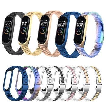 Classic Metal Stainless Steel WristStrap for Xiaomi Mi Band 4/3 Bracelet Straps for MiBand 4 NFC Replacement Strap Accessories
Classic Metal Stainless Steel WristStrap for Xiaomi Mi Band 4/3 Bracelet Straps for MiBand 4 NFC Replacement Strap Accessories