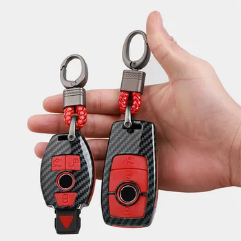 ABS Car Key Cover Carbon Fiber Key Case Shell For Mercedes Benz BGA W203 W210 W211 W124 W202 W204 W205 W212 SLK A B C S Class
ABS Car Key Cover Carbon Fiber Key Case Shell For Mercedes Benz BGA W203 W210 W211 W124 W202 W204 W205 W212 SLK A B C S Class