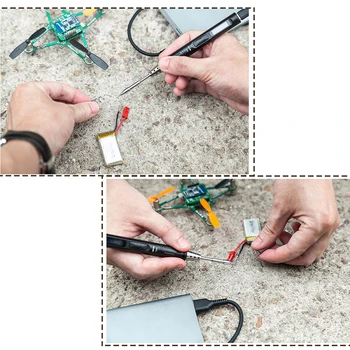 Hot Mini TS80 Smart Soldering Iron Digital OLED Display USB Type-C Interface Soldering Pen Built-in STM32 Chip
Hot Mini TS80 Smart Soldering Iron Digital OLED Display USB Type-C Interface Soldering Pen Built-in STM32 Chip