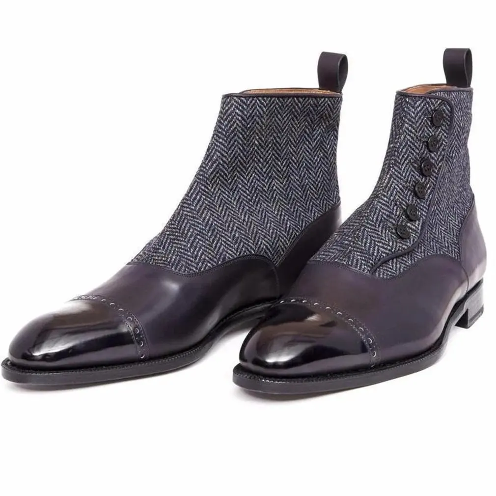 2020 NEW Flat-Bottomed Slope With Pointed Head Combination Paired With Button-Down Fashion Casual Comfortable Men'S Short Boots
2020 NEW Flat-Bottomed Slope With Pointed Head Combination Paired With Button-Down Fashion Casual Comfortable Men'S Short Boots