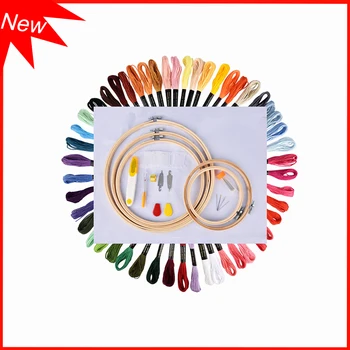 DIY 50 Colors Embroidery Skeins Sewing Kit Cotton Cross Floss Stitch Thread Hand Embroidery Sewing Skeins
DIY 50 Colors Embroidery Skeins Sewing Kit Cotton Cross Floss Stitch Thread Hand Embroidery Sewing Skeins