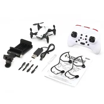 Mini Foldable RC Drone S9W WIFI FPV 0.3MP Camera Atitude Hold Mode One-key Return Remote Control Quadcopter Helicopter RTF
Mini Foldable RC Drone S9W WIFI FPV 0.3MP Camera Atitude Hold Mode One-key Return Remote Control Quadcopter Helicopter RTF