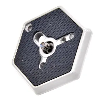 Hexagonal Quick Release Plate with 1/4" Screw for Manfrotto 030-14/38 Camera Kit
Hexagonal Quick Release Plate with 1/4" Screw for Manfrotto 030-14/38 Camera Kit