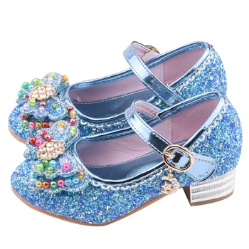 Children Princess Leather Shoes Girls High Heels Bling Bling Sequin Kids Shoes Girls Wedding Party Princess Shoes Student D30
Children Princess Leather Shoes Girls High Heels Bling Bling Sequin Kids Shoes Girls Wedding Party Princess Shoes Student D30