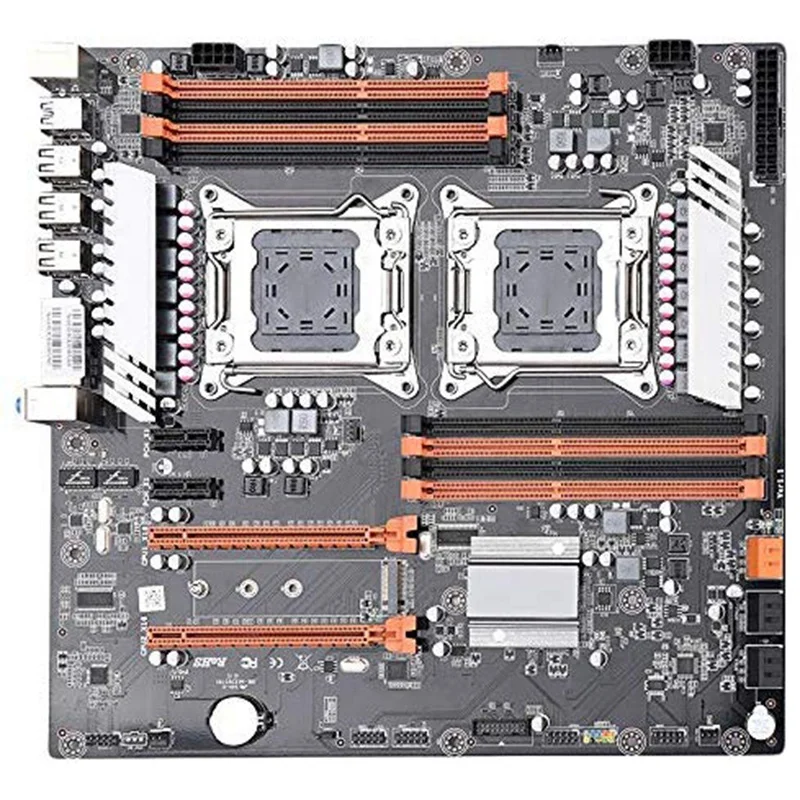 X79 Dual CPU LGA2011 Motherboard E-ATX M.2 NVME SATA3.0 USB3.0 Dual Channel DDR3 256GB RAM Support for Dual In tel E5 2689 2670
X79 Dual CPU LGA2011 Motherboard E-ATX M.2 NVME SATA3.0 USB3.0 Dual Channel DDR3 256GB RAM Support for Dual In tel E5 2689 2670