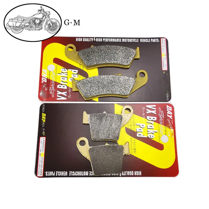 Motorcycle Front / Rear Brake Pads For Honda CRF250R CRF250X CRF250RX CRF250 XRL CRF450R CRF450X CRF 450RX CRF450 XRL 2004-2022
Motorcycle Front / Rear Brake Pads For Honda CRF250R CRF250X CRF250RX CRF250 XRL CRF450R CRF450X CRF 450RX CRF450 XRL 2004-2022